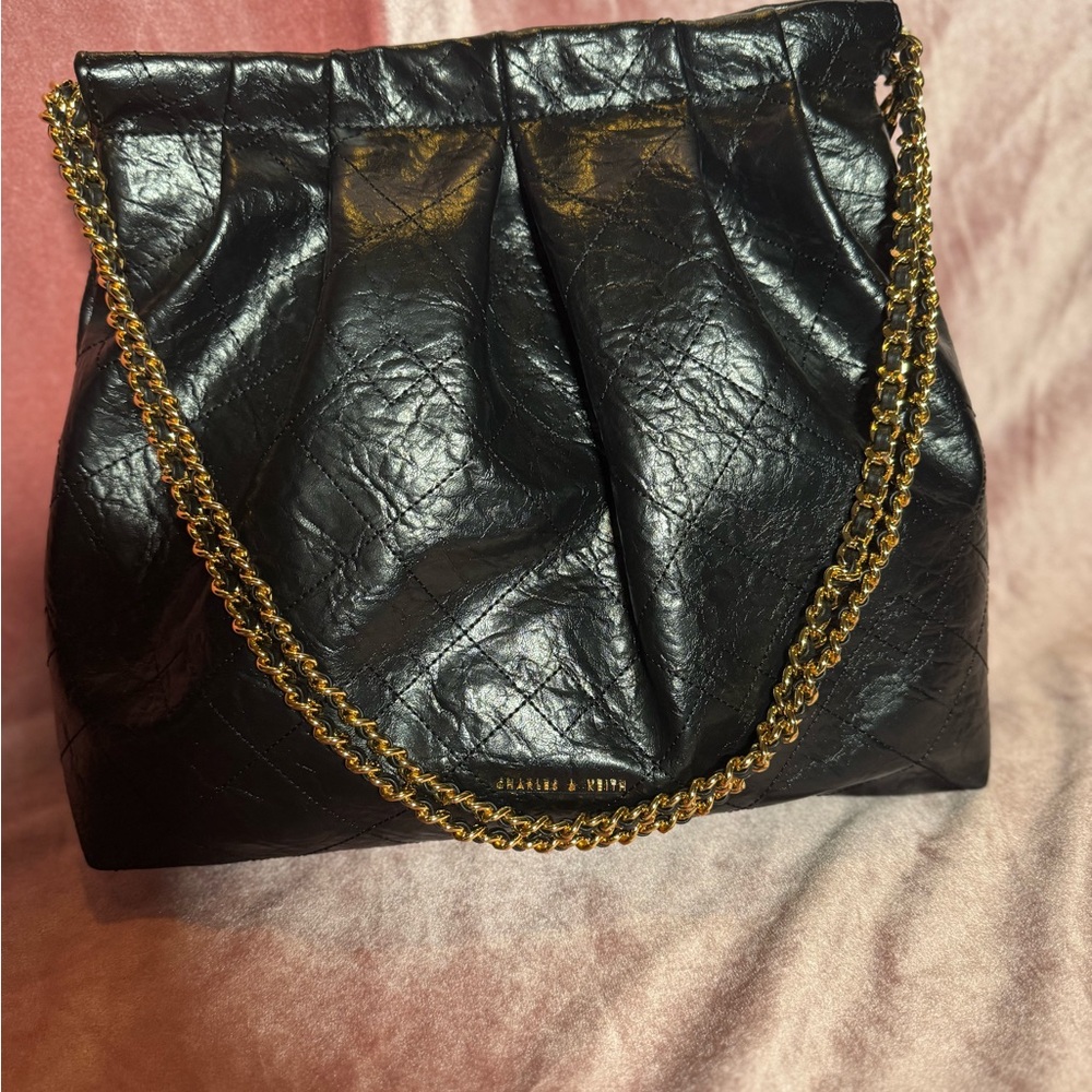 Charles & Keith Duo Chain Hobo Bag
